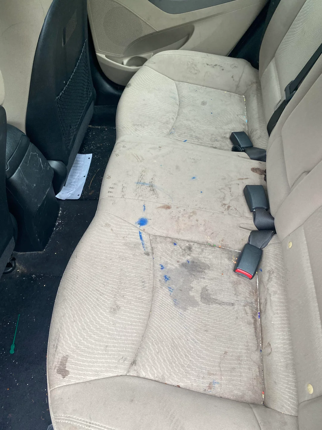 Seats before detailing