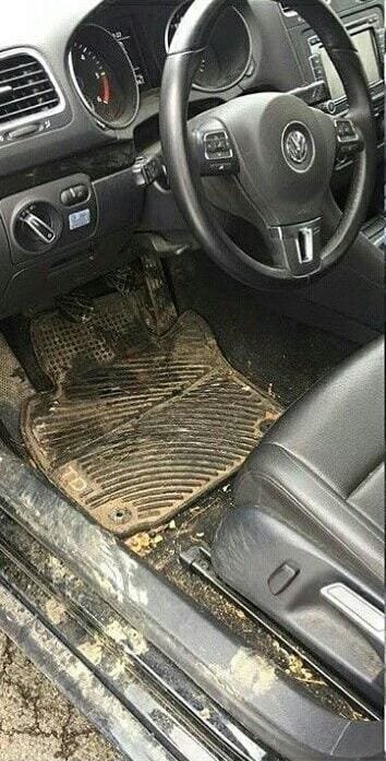 Interior before detailing